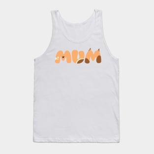 mum happy mother cartoon Tank Top